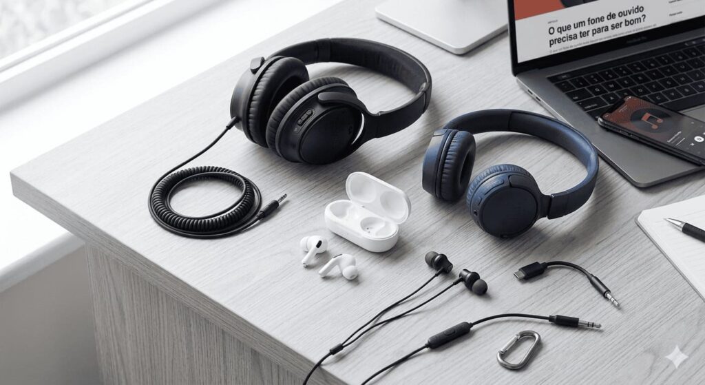 fone de ouvido