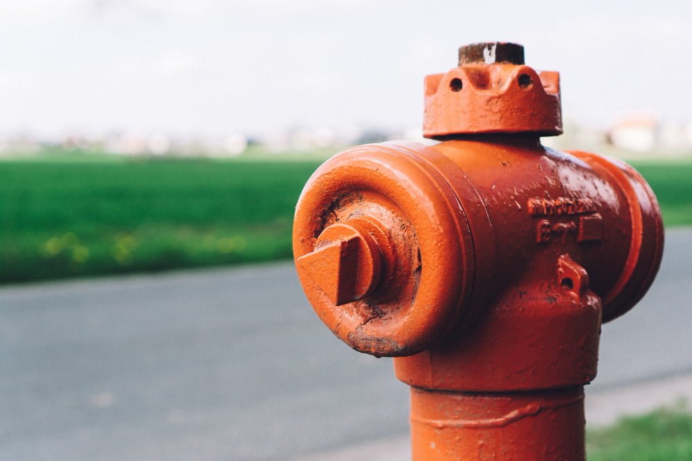 close up fire hydrant street