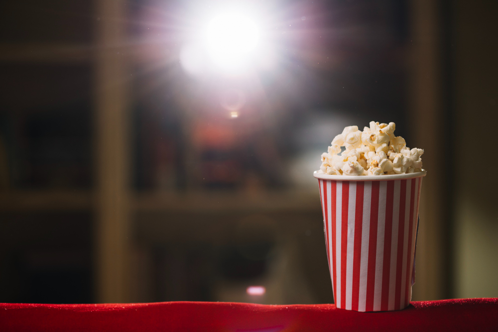Como fazer um Cinema em Casa? 4 cinema pipoca